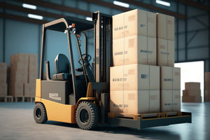 What is a forklift scale used for?